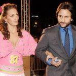 Saif Ali Khan con su ex novia Rosa Catalano