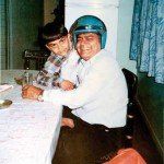 अपने पिता के साथ विराट कोहली के बचपन की फोटो