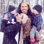 Matt Hardy sa suprugom i djecom