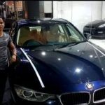 Dutee Chand ar savu BMW