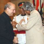 Anupam Kher Receiving Padma Shri Award