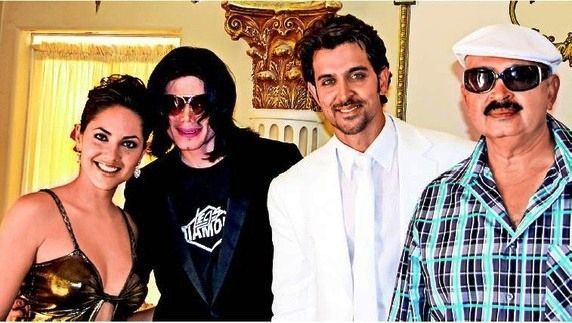 Hrithik Roshan z Michaelem Jacksonem