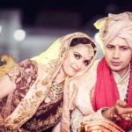 Huwelijksfoto van Sumeet Vyas en Ekta Kaul