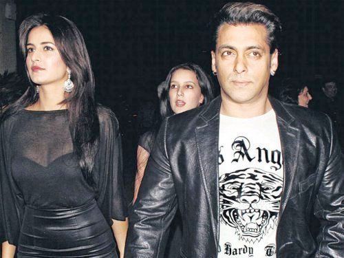 Katrina Kaif at Salman Khan