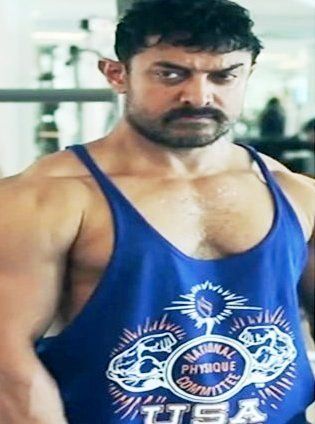 Aamir Khan ออกกำลังกายสำหรับ Dangal