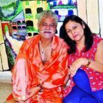 अपनी पत्नी किरण के साथ संजय मिश्रा