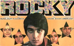 Sanjay Dutt debutfilm (hovedrolle) Rocky