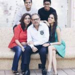 Akshat Rajan med sin familie