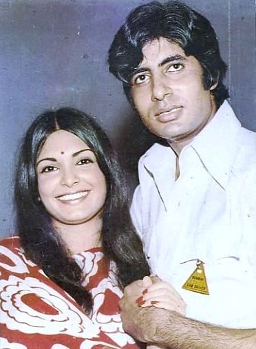 Amitabh Bachchan at Parveen Babi