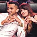 Yo Yo Honey Singh, karısı Shalini Talwar Singh ile birlikte