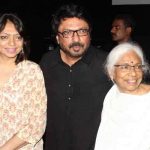 Sanjay Leela Bhansali bersama ibu dan saudara perempuannya
