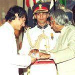 Aamir Khan recebendo Padma Shri