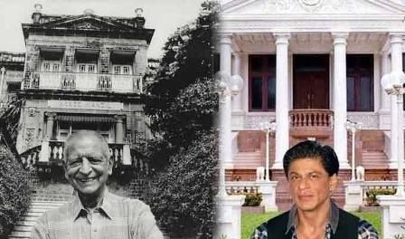 Kekoo Gandhy (vasemmalla) ja Shah Rukh Khan (oikealla)