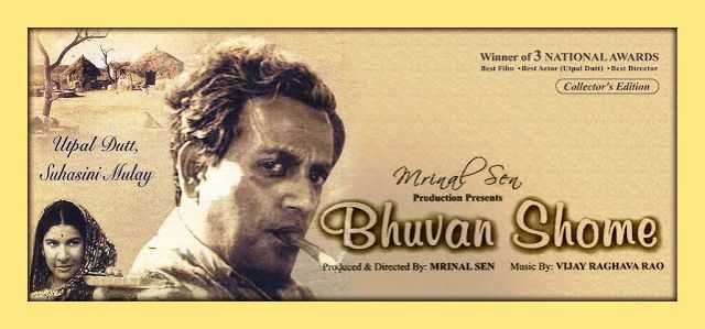Amitabh Bachchan a donné sa voix dans Bhuvan Shome