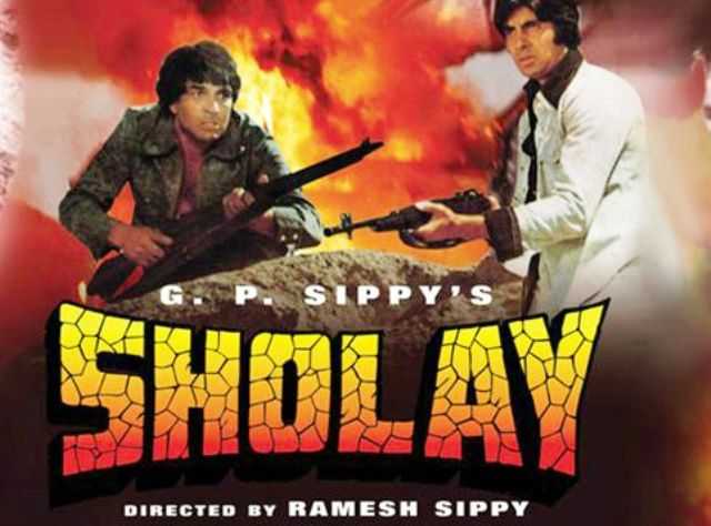 Amitabh Bachchan a Sholayban