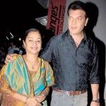 Aditya Pancholi avec sa femme