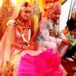 Foto do casamento de Gautam Gupta e Smriti Khanna