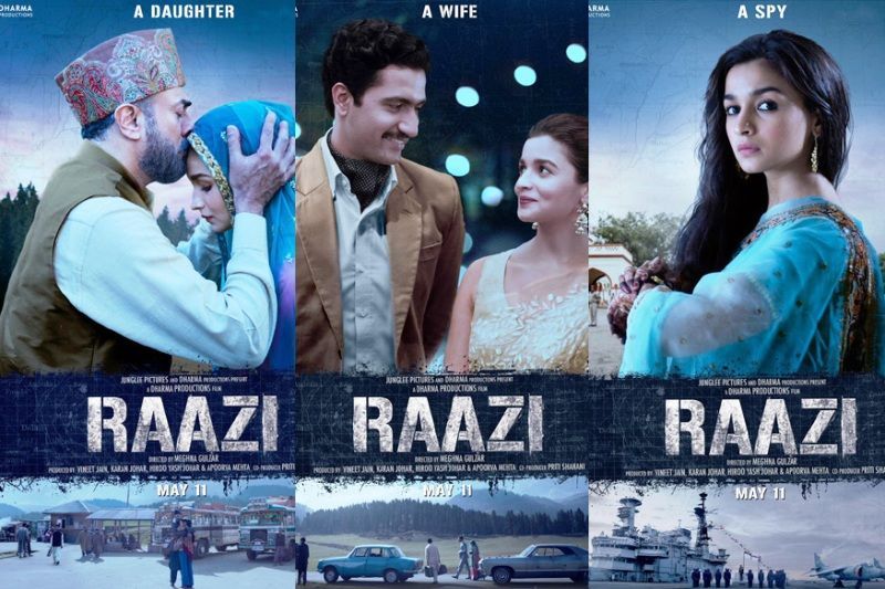 Plača igralcev 'Raazi': Alia Bhatt, Vicky Kaushal
