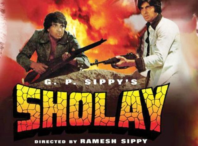 Amitabh Bachchan em Sholay