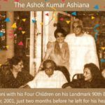 Ashok Kumar sa svoje četvero djece