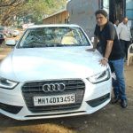 johny-lever-with-his-audi-car