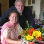 Tom Alter feleségével, Carol Evans-szal