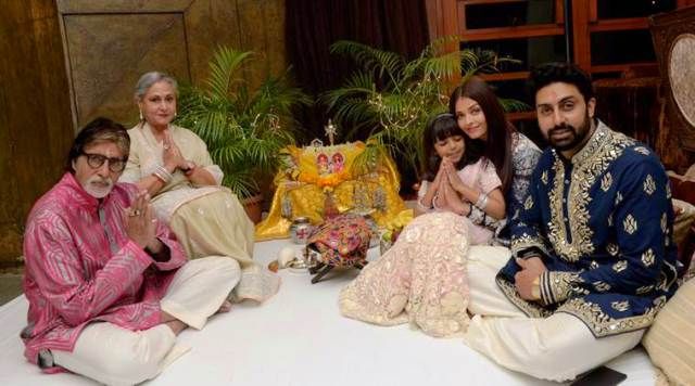 Amitabh Bachchan Mit Familie
