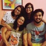 Rimpi Das met haar gezin