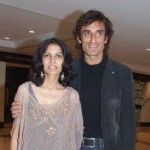 راہول دیو اپنی مرحومہ بیوی رینا کے ساتھ