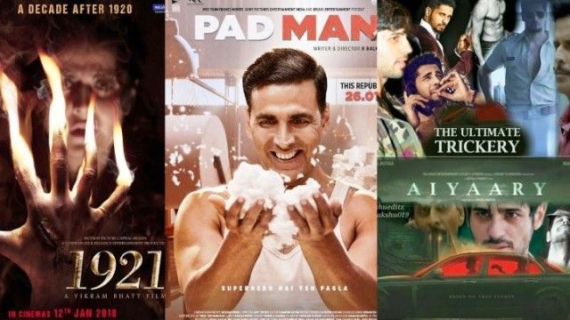 Hit & Flop Filme von Bollywood (2018)