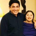 Aasif Sheikh mit seiner Frau