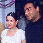 Ajay Devgan avec son ex-petite amie Karisma Kapoor