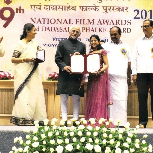 شریہ شرما قومی ایوارڈ جیت رہی ہیں