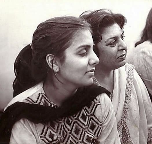 Neetu Singh mit ihrer Mutter