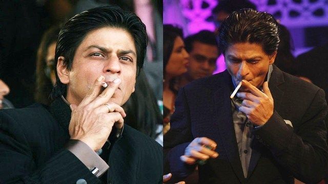 Shahrukh Khan fumando