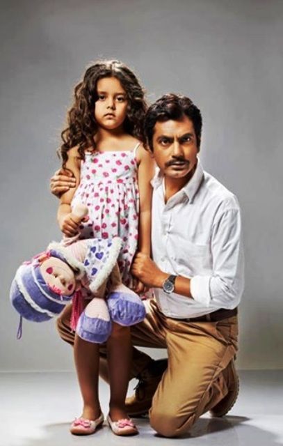 Nawazuddin Siddiqui s svojo hčerko Shoro