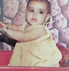 Kangna Sharma di Childhood