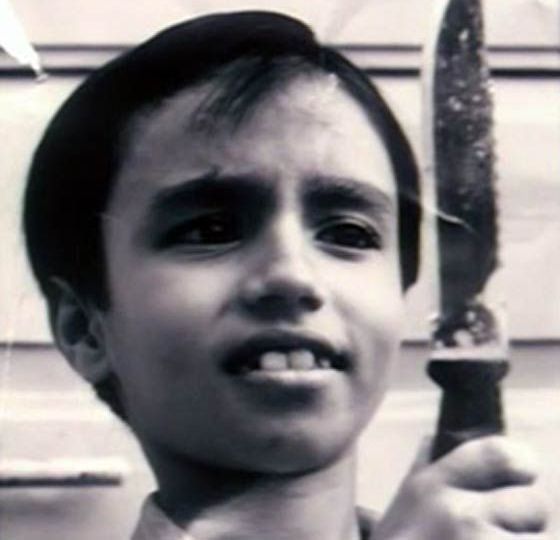 Gulshan Kumar en su infancia
