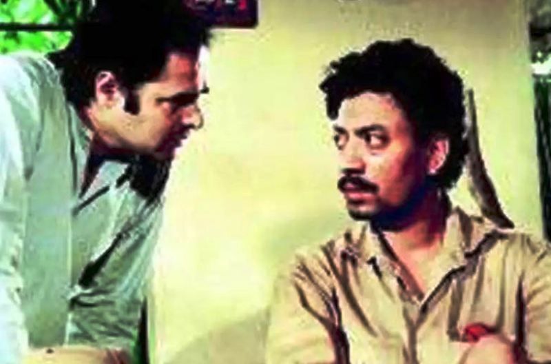 Irrfan Khan в дебютния си телевизионен сериал Shrikant (1985)