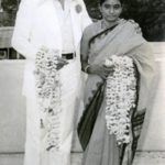 NTR עם אשתו הראשונה (Basavatarakam Nandamuri)