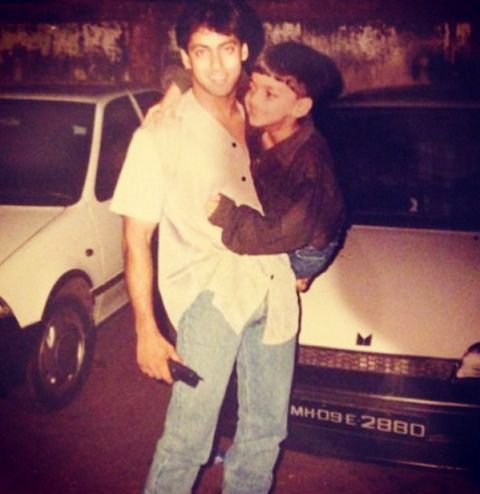Salman Khan - Frisure i midten af ​​1980'erne
