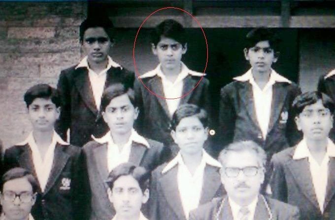 سلمان خان۔ اسکول کے دنوں کا بالوں
