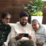 Abhishek Bachchan ze swoimi rodzicami