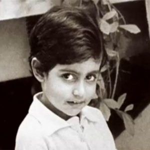 Abhishek Bachchan Childhood Photo