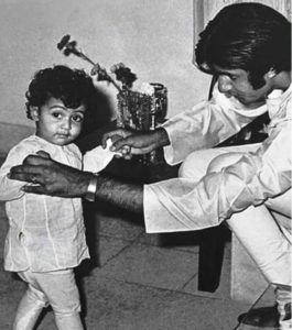 Abhishek Bachchan With Amitabh Bachchan