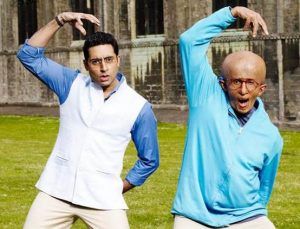 Abhishek Bachchan i Amitabh Bachchan w Paa