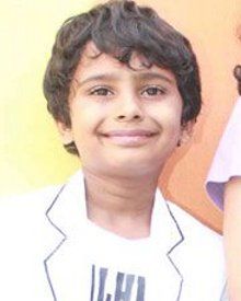 Naman Jain nell'infanzia