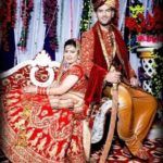 Arun Singh Rana a Shivani manželství fotografie