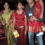 Prakash Raj sa bivšom suprugom i kćerima