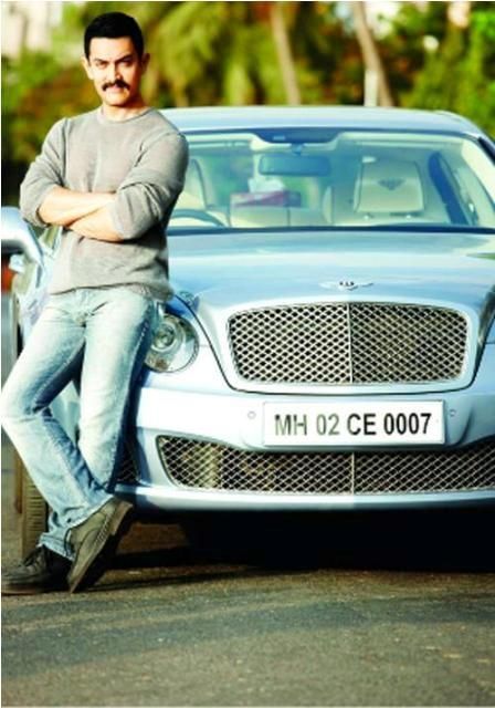 Aamir Khani auto Bentley